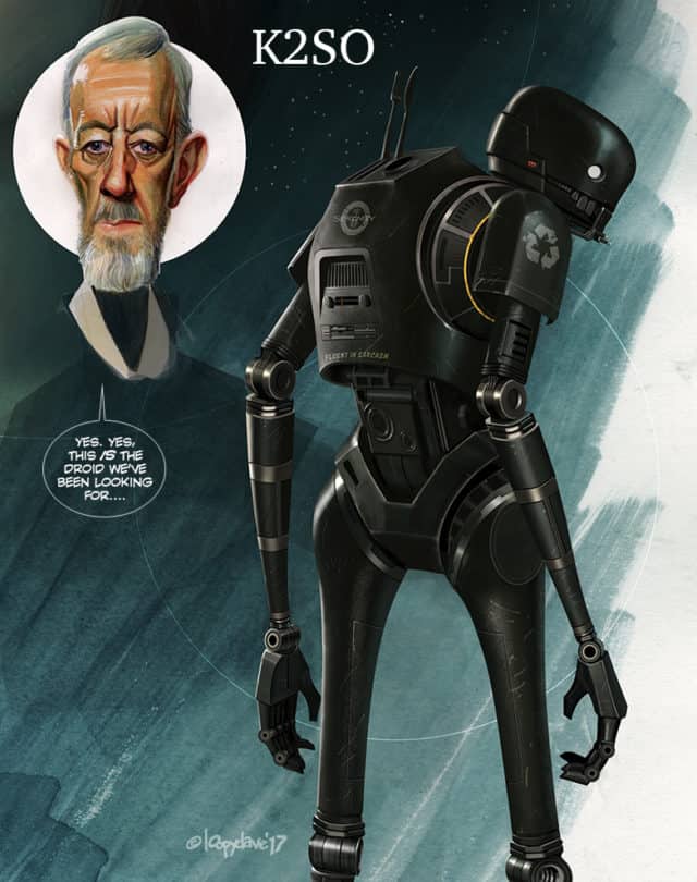 Amazing Collection of Star Wars Caricature Art by Loopydave