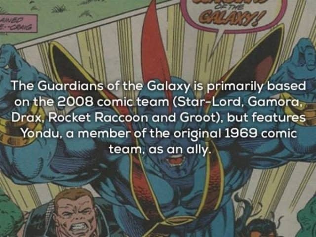 25 Interesting Fact about the Movie Guardians of the Galaxy