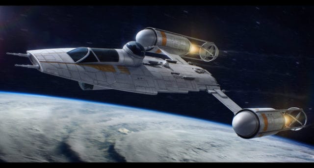 A Phenomenal Collection of Digital Art Star Wars Vehicles from Adam Kop