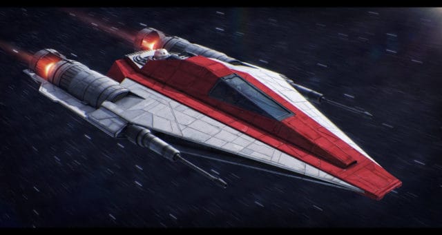 A Phenomenal Collection of Digital Art Star Wars Vehicles from Adam Kop