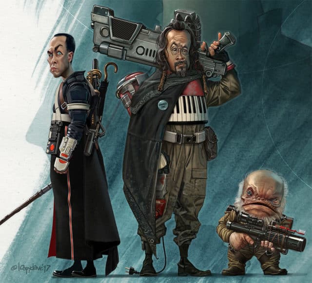 Amazing Collection of Star Wars Caricature Art by Loopydave