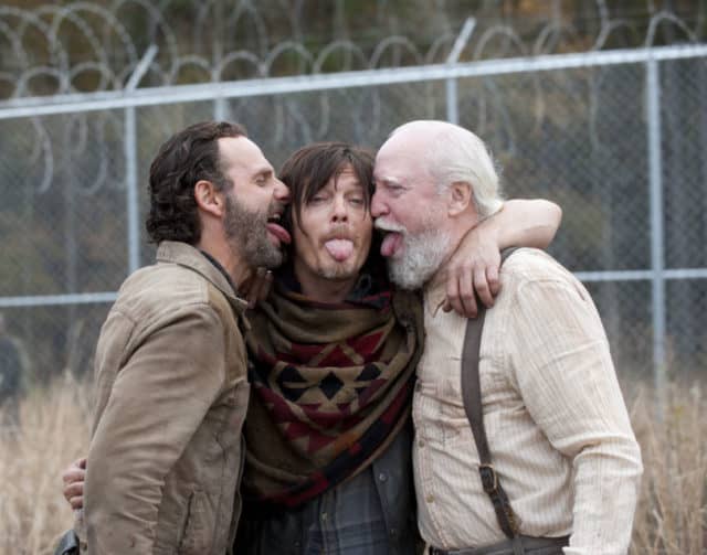 A Collection of Funny Behind the Scenes Pictures of The Walking Dead