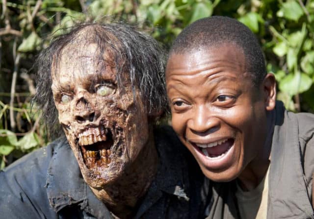 A Collection of Funny Behind the Scenes Pictures of The Walking Dead