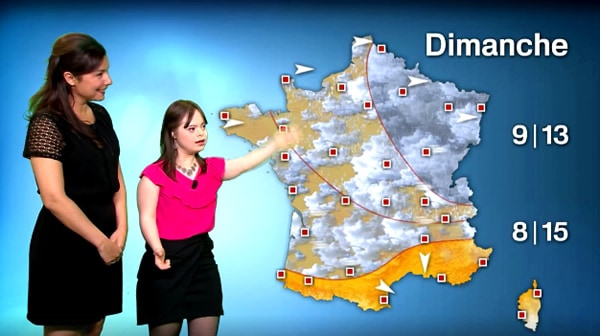 Woman with Down Syndrome Realizes Dream of Becoming a Weather Forecaster