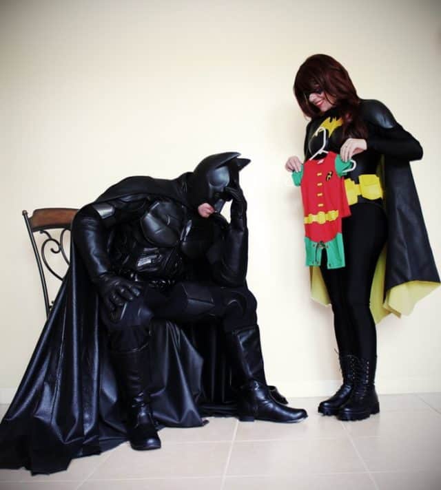 Batman-Themed Pregnancy Announcement Definitely Gets My Vote