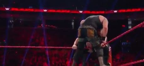 Braun Strowman Suplexes The Big Show off Top Rope and Destroys the Ring