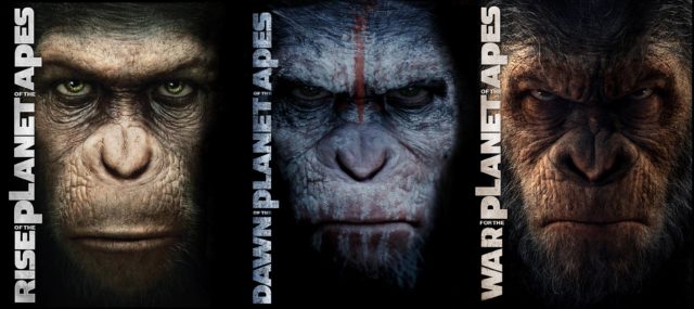 rise of the planet of the apes movies in order