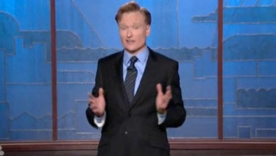 Turns Out the Background of Conan O&#8217;Brien&#8217;s Set is Inspired by Super Mario