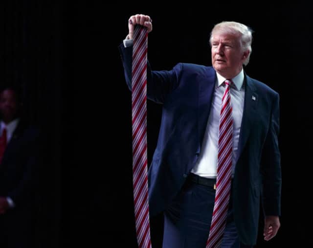 A Glorious Collection of 20 Donald Trump Long Tie Photoshops