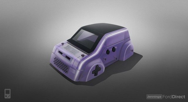 Eight Classic Gaming Consoles Redesigned as Cars