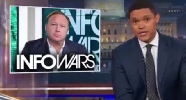 Trevor Noah says Donald Trump and Alex Jones are &#8220;Doing the Same Thing&#8221;