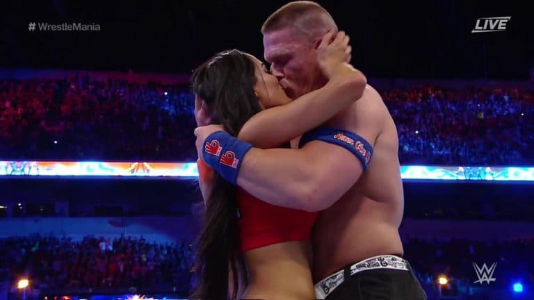 Watch John Cena Propose to Nikki Bella at Wrestlemania 33 Last Night