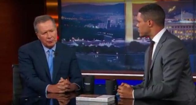 John Kasich Interview on The Daily Show Was Great but Who Watched It?