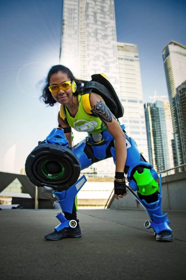 The Talented Alanna Mode Nails a Lucio from Overwatch Cosplay