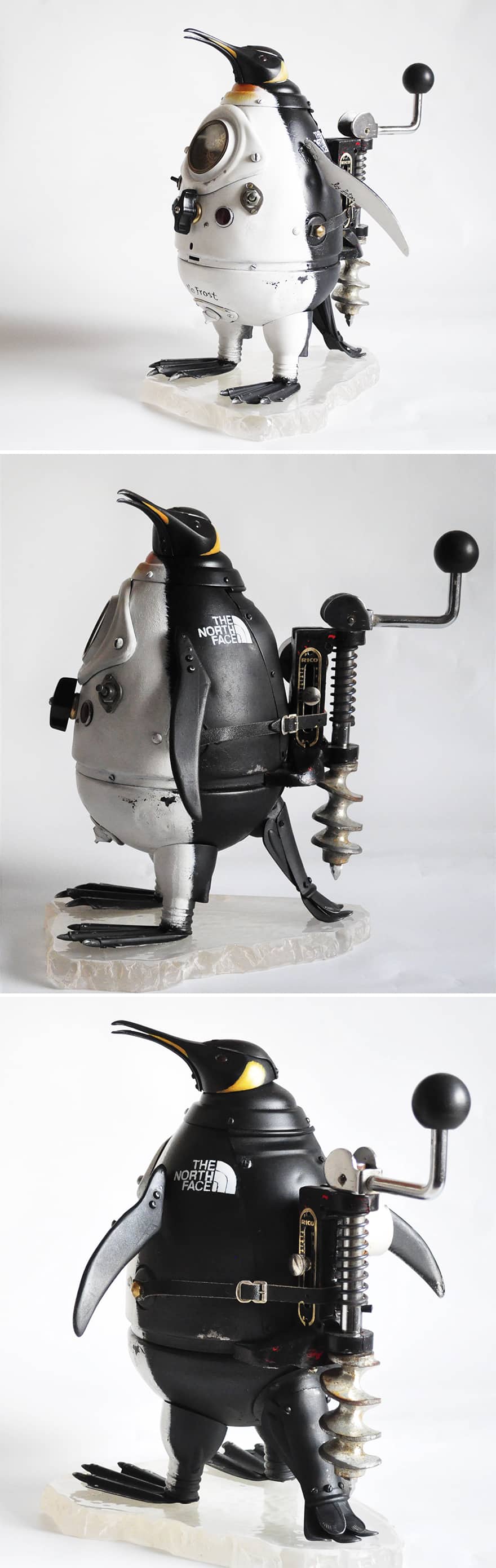 Artist Creates Amazing Steampunk Sculptures From The Trash