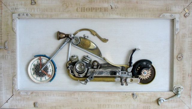 Artist Creates Amazing Steampunk Sculptures From The Trash