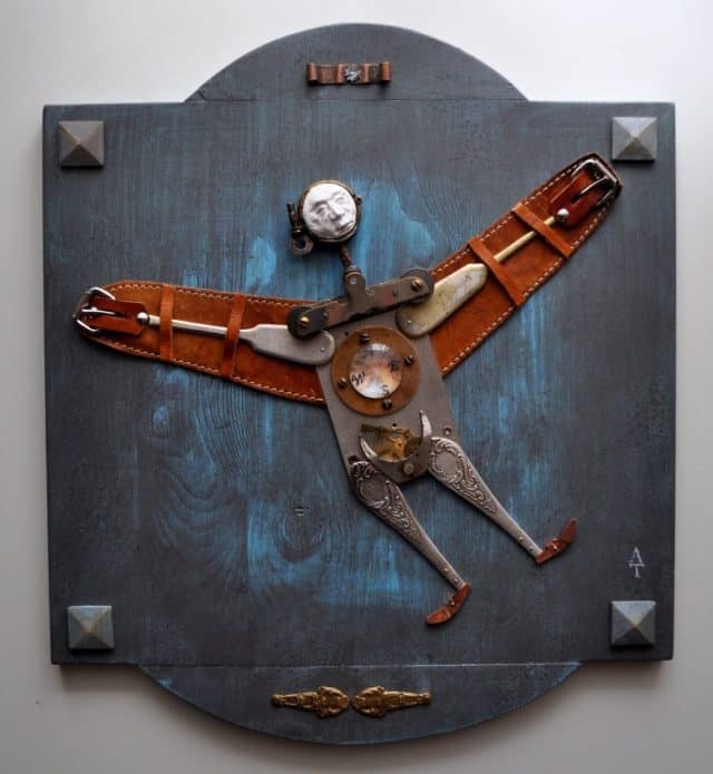 Artist Creates Amazing Steampunk Sculptures From The Trash