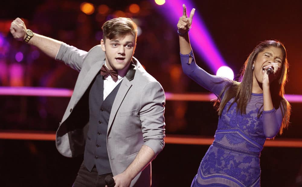 The Voice season 12 Dawson Coyle and Aliyah Moulden