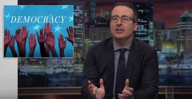 Last Week Tonight With John Oliver Covers Gerrymandering