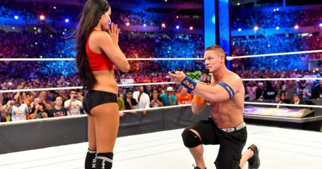 Outstanding Photoshops Of John Cena Proposing To Nikki Bella At WrestleMania