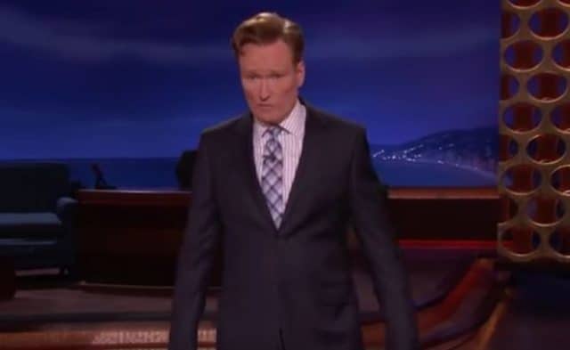 Turns Out the Background of Conan O&#8217;Brien&#8217;s Set is Inspired by Super Mario