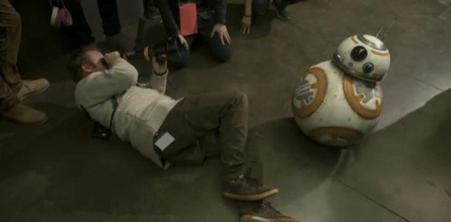 Rian Johnson Kept a Camera Handy on Set of Star Wars: The Last Jedi and Here are Some Shots