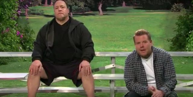 James Corden and Kevin James do an &#8220;Angry Soccer Dads&#8221; Karaoke Battle