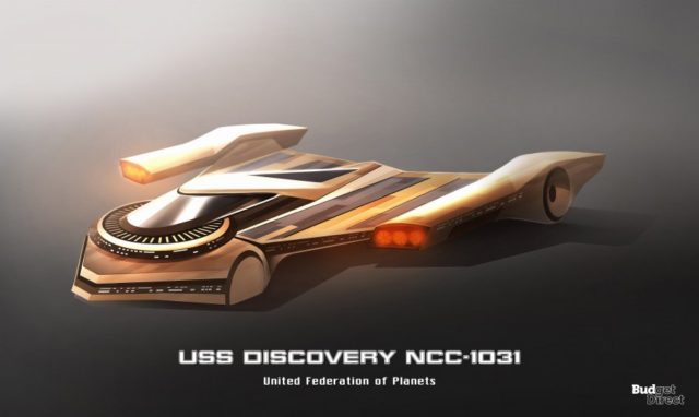 A Collection of Star Trek Spacecraft Reimagined as Cars