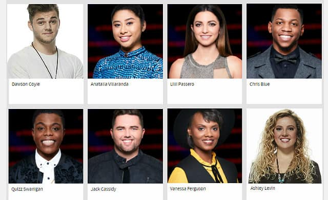 The Last Night of The Voice Season 12 Battles - survivors for Team Alicia 