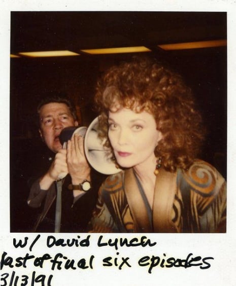 Cool Behind the Scenes Set Photos from the Original Twin Peaks