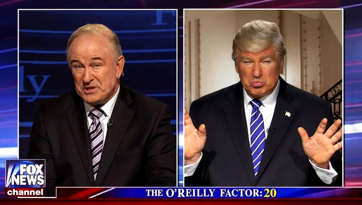 Alec Baldwin Doubles as Bill O’Reilly and Donald Trump on Saturday Night Live