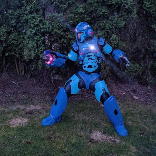 A Mega-Man Cosplay for the Ages