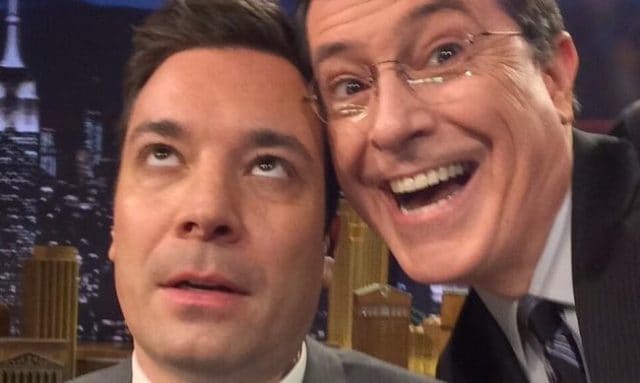 Stephen Colbert Throws Pizza Parties Every Week the Late Show Beats Fallon in the Ratings