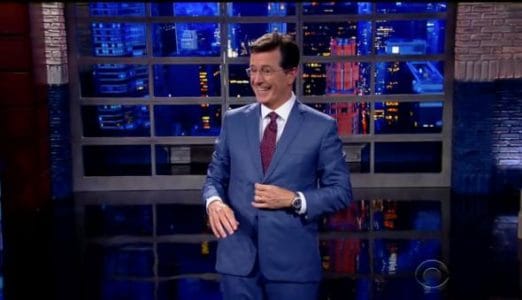 Stephen Colbert Preps The Bunker Ahead Of The GOP's Nuclear Option