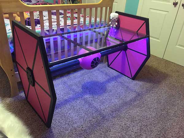 Star Wars Fangirl Has a Pink Bedroom All Dads Would Approve Of