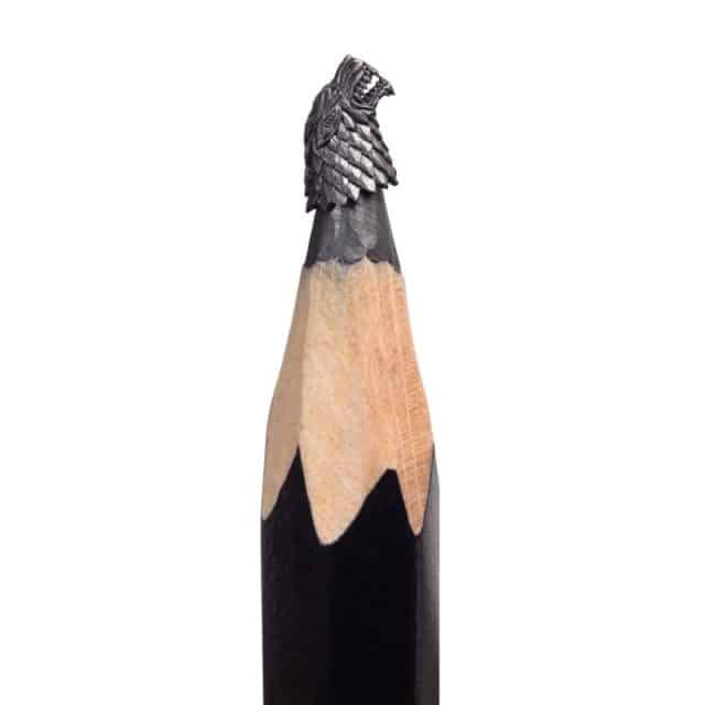 Artist Carves Game of Thrones Themed Sculptures Onto the Tips of Pencils