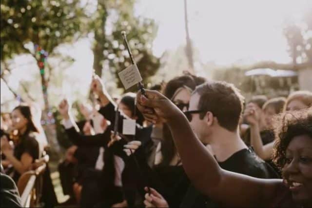 This Couple&#8217;s Harry Potter Themed Wedding Is A Fantasy Come True