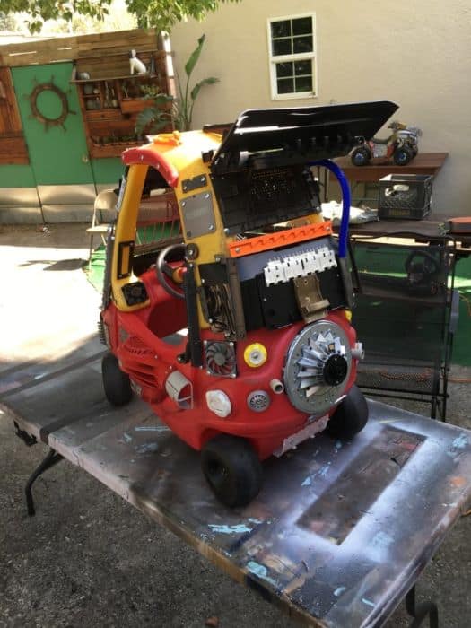 Dad Turns Toy Kid Cars Into Something Straight Out Of Mad Max