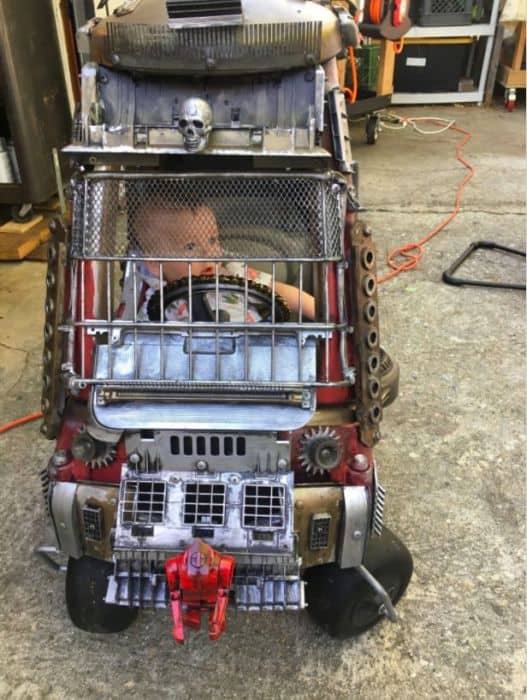 Dad Turns Toy Kid Cars Into Something Straight Out Of Mad Max