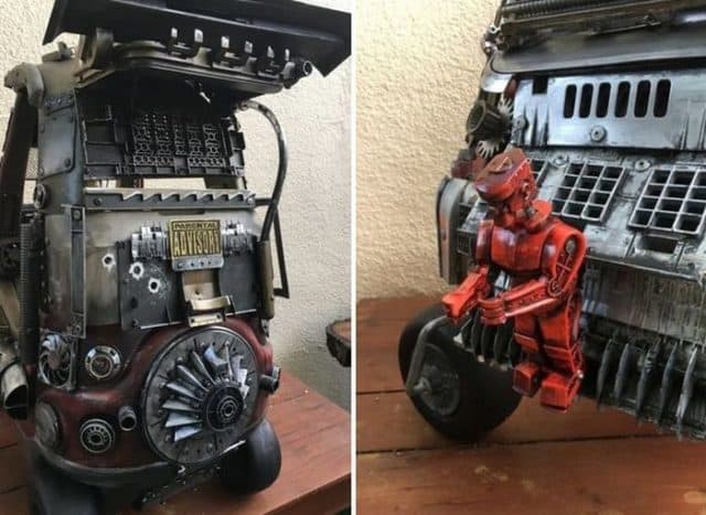 Dad Turns Toy Kid Cars Into Something Straight Out Of Mad Max