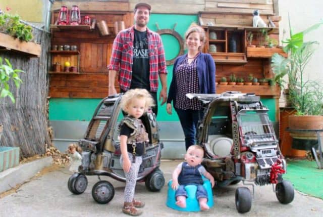 Dad Turns Toy Kid Cars Into Something Straight Out Of Mad Max