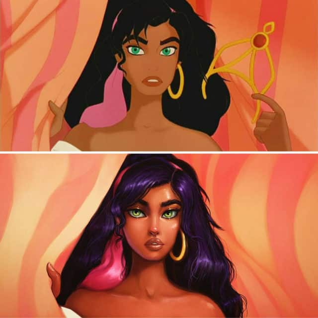 Illustrator Isabelle Staub Repaints Disney Princesses To Look More Realistic