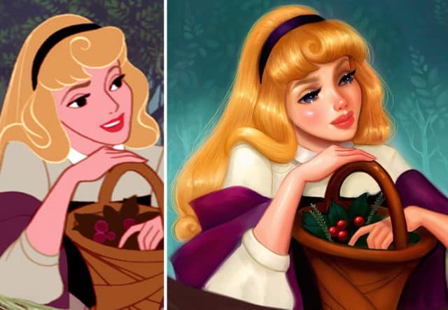 Illustrator Isabelle Staub Repaints Disney Princesses To Look More Realistic