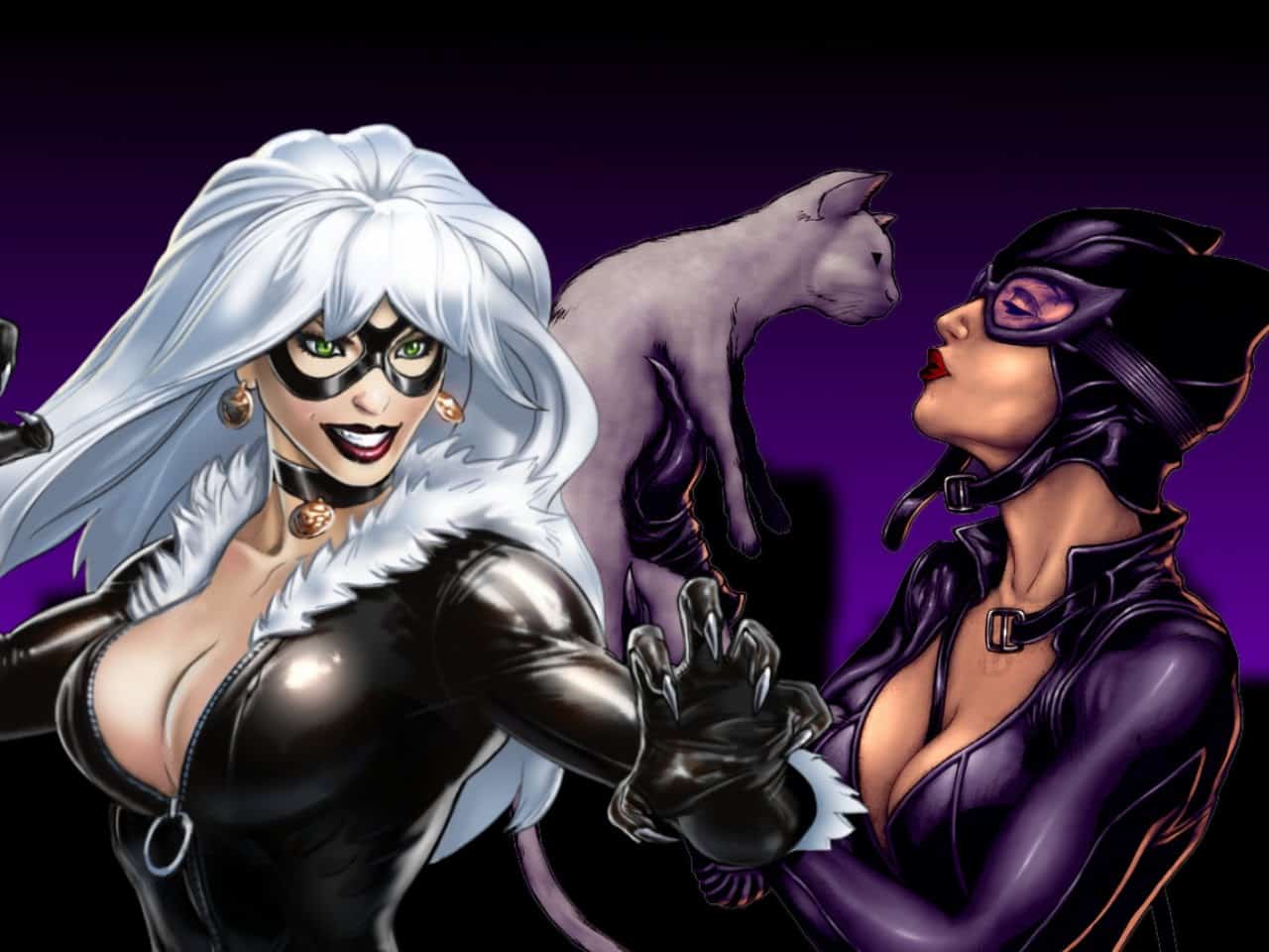 Black cat нижний. Кэтвумен Марвел. Catwoman Марвел. Чёрная кошка Марвел. Чёрная кошка DC Comics.