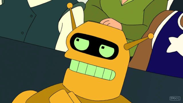 Building Has Striking Resemblance to Calculon from Futurama