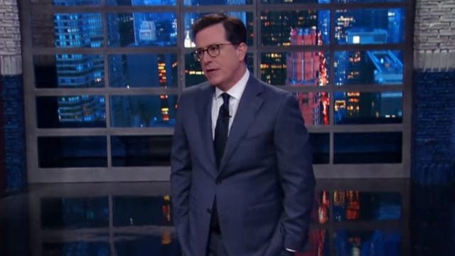 Stephen Colbert&#8217;s Monologue Gets Declassified on The Late Show