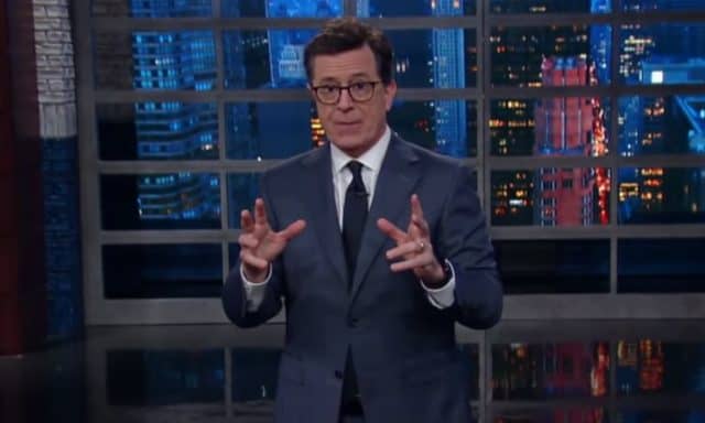 Stephen Colbert Explains How To Childproof Your Home Before A Visit From Trump