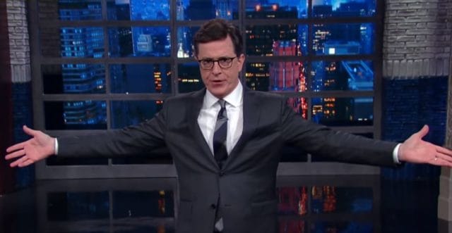 Stephen Colbert Explains the Exact Reason Donald Trump fired James Comey