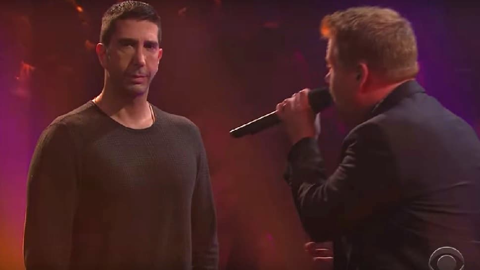 That Time David Schwimmer Destroyed James Corden in a Rap ...