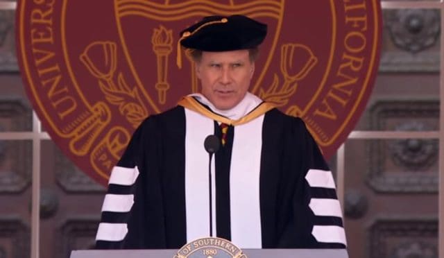 Watch Will Ferrell Sing &#8220;I Will Always Love You&#8221; at USC Commencement Speech